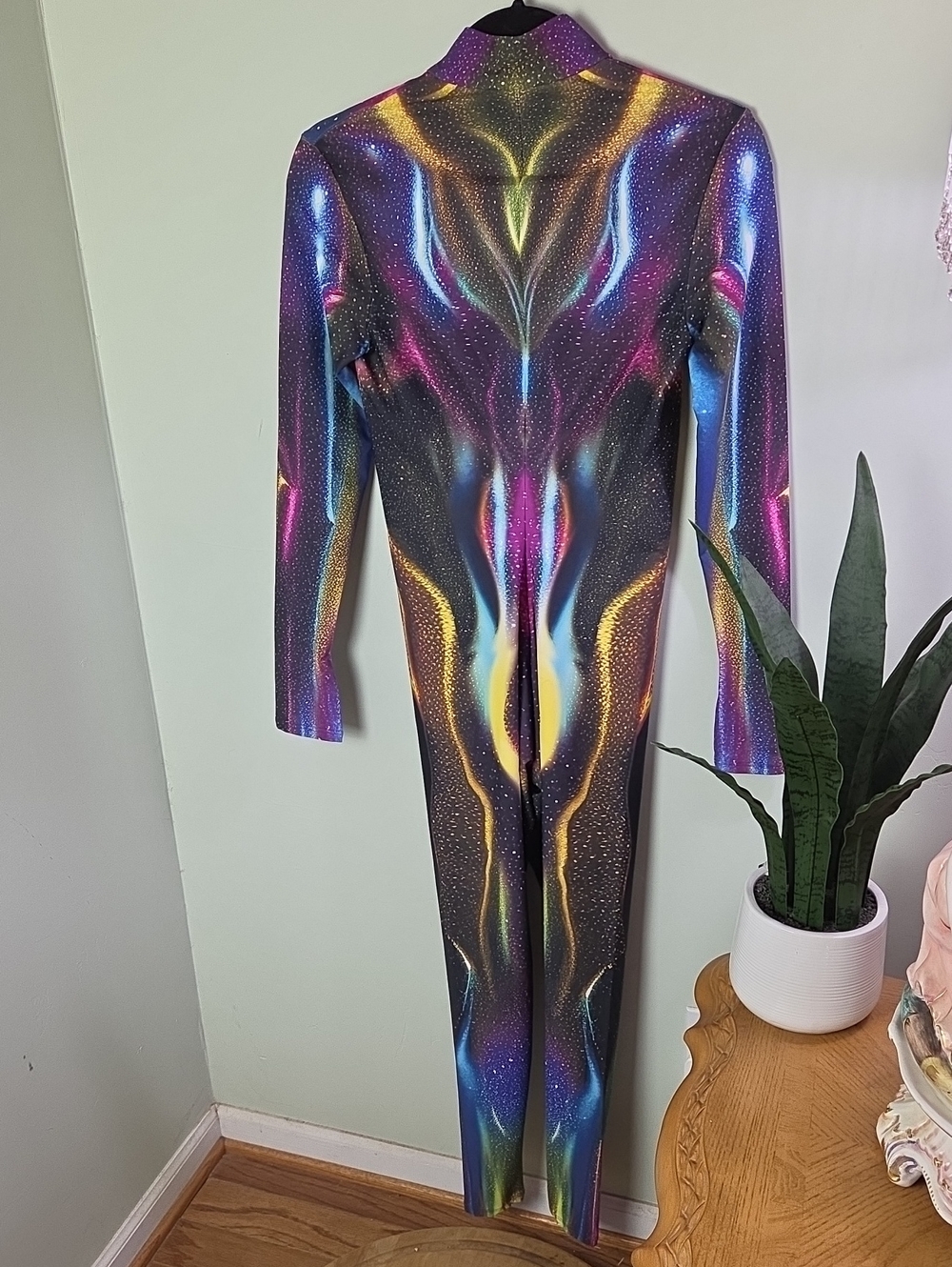 Badinka Long Sleeve Catsuit cosmic Stargate - Picture 3 of 6